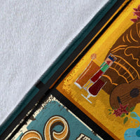 Hawaii Culture Vintage Premium Blanket - Polynesian Pride