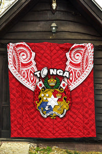 Tonga Rugby Premium Quilt Royal Style - Polynesian Pride
