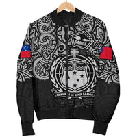 Samoa Polynesian Pride Bomber Jacket (Men) - Pride of Samoa - Polynesian Pride