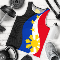 Philippines Men Tank Top - King Lapu - Lapu Polynesian Pattern - Polynesian Pride