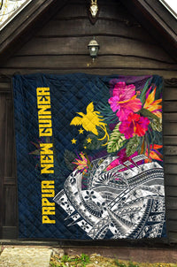 Papua New Guinea Premium Quilt - Summer Vibes - Polynesian Pride