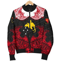 Papua New Guinea Men's Bomber Jacket Melanesia - Polynesian Pride