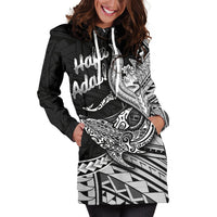 Guam Hoodie Dress - Hafa Adai Polynesian Patterns - Polynesian Pride