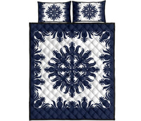 Hawaiian Quilt Pineapple Tropical Quilt Bed Set - AH - Polynesian Pride