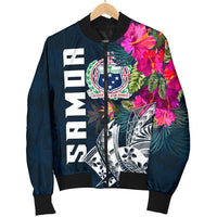 Samoa Men's Bomber Jacket - Samoan Summer Vibes - Polynesian Pride