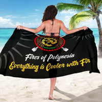 Fire Of Polynesia Sarong - Everything is Cooler with Fire - Polynesian Pride