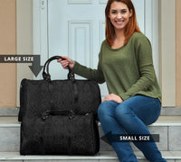 Polynesian Lauhala Mix Gray Hawaii Travel Bag - Polynesian Pride