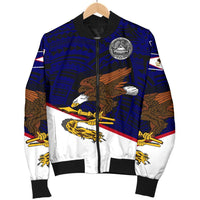 American Samoa Special Men's Bomber Jacket - Polynesian Pride