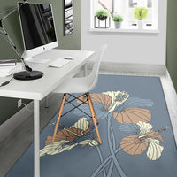 Hibiscus Art Water Area Rug AH - Polynesian Pride