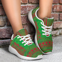 Vanuatu Sporty Sneakers - Polynesian Chief Flag Version - Polynesian Pride