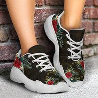 Cook Islands Hibiscus (Men/Women) Chunky Sneakers - Polynesian Pride