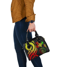 Palau Shoulder Handbag - Reggae Tentacle Turtle - Polynesian Pride
