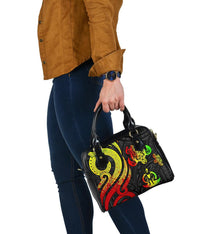 Vanuatu Shoulder Handbag - Reggae Tentacle Turtle - Polynesian Pride