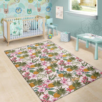 Tropical Pineaapple Rug - Polynesian Pride