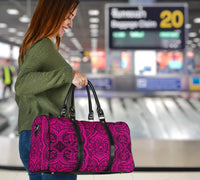 Polynesian Symmetry Pink Hawaii Travel Bag - Polynesian Pride