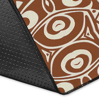 Polynesian Brown Area Rug - Polynesian Pride