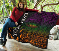 Hawaii Custom Personalised Premium Quilt - Hawaii Seal Rocket Style - Polynesian Pride