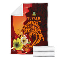 Tuvalu Premium Blankets - Tribal Tuna Fish - Polynesian Pride