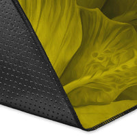 Hawaii Turtle Hibiscus Map Polynesian Area Rug AH - Polynesian Pride