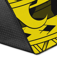 Hawaii Polynesian Turtle Rug - Yellow - Polynesian Pride