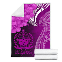 Samoa Premium Blanket - Samoa Seal Wave Style (Pink) - Polynesian Pride