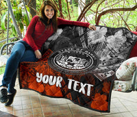 Polynesian Hawaii Personalised Premium Quilt - Vintage Polynesian Style - Polynesian Pride