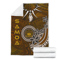 Samoa Premium Blankets - Polynesian Boar Tusk - Polynesian Pride