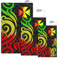 Wallis and Futuna Area Rug - Reggae Tentacle Turtle - Polynesian Pride