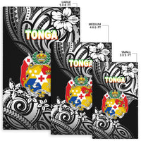 Mate Ma'a Tonga Rugby Area Rug Polynesian Unique Vibes - Black - Polynesian Pride