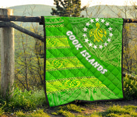 Cook Islands Premium Quilt Polynesian Victorian Vibes - Polynesian Pride