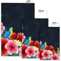 Forest Hibiscus Area Rug AH - Polynesian Pride