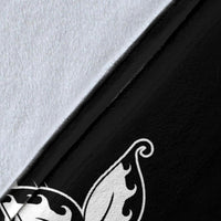 Mate Ma'a Tonga Rugby Premium Blanket Polynesian Unique Vibes - Black - Polynesian Pride