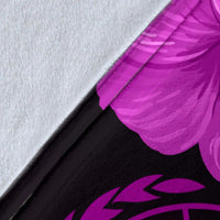 Samoa Premium Blanket - Samoa Seal Wave Style (Pink) - Polynesian Pride