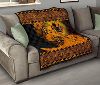 Cook Island Quilt Wave Gold Design - Polynesian Pride