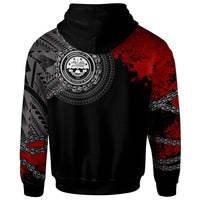 Federated States of Micronesia Polynesian Custom Hoodie Polynesian Chain Style - Polynesian Pride