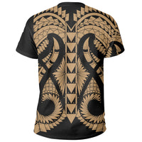 Hawaii Polynesian In My Heart T Shirt Ryan Style Gold - Polynesian Pride