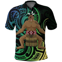 New Zealand Maori Polo Shirt Traditional Haka Unisex Black - Polynesian Pride