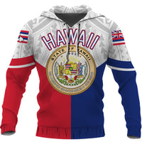 Hawaii Polynesian Hoodie Semicircle Style - Polynesian Pride