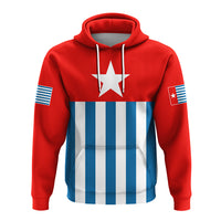 West Papua Hoodie Morning Star Flag LT4 - Polynesian Pride