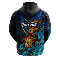 Custom Polynesian Day Hoodie Turtle Style LT16 - Polynesian Pride
