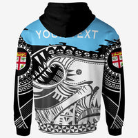 Fiji Custom Zip up Hoodie Dynamic Sport Style - Polynesian Pride
