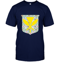 Hawaii Floral Kanaka Maoli T Shirt 26 - Polynesian Pride