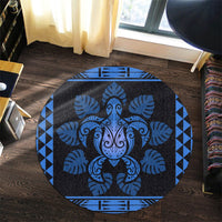 Hawaii - Tribe Turtle Round Carpet - AH - Polynesian Pride