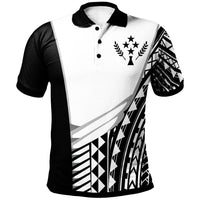 Kosrae Custom Polo Shirt Athletes Style Unisex White - Polynesian Pride
