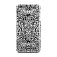 Polynesian Phone Case White And Black iPhone 6s Plus - Polynesian Pride