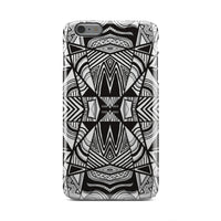 Polynesian Tribal Tough Case White And Black iPhone 6s Plus - Polynesian Pride
