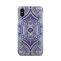 Polynesian Phone Case Violet iPhone Xs - Polynesian Pride
