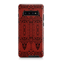 Polynesian Tough Case Red Samsung Galaxy S10+ - Polynesian Pride
