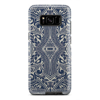 Polynesian Tough Case Blue Samsung Galaxy S8 - Polynesian Pride