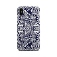 Polynesian Phone Case Blue And White iPhone Xs Max - Polynesian Pride